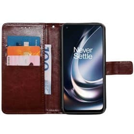 Mobilplånbok 3-kort OnePlus Nord CE 2 Lite 5G - Brun