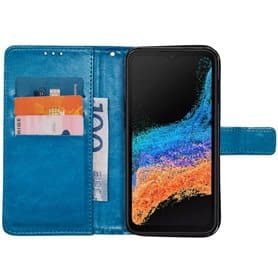 Mobilplånbok 3-kort Samsung Galaxy Xcover 6 Pro - Ljusblå
