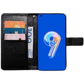 Mobile wallet 3-card Asus Zenfone 9 - Black
