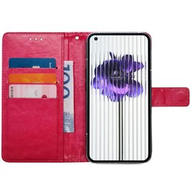 Wallet cover 3-kort Nothing Phone (1) - Lyserød