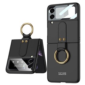GKK Ring Case Samsung Galaxy Z Flip 4 - Black