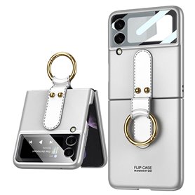 GKK Ring deksel Samsung Galaxy Z Flip 4 - Sølv
