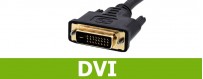 Apapters DVI-omformere og kabler