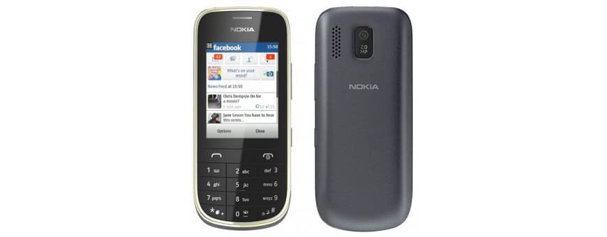 Ostaa Nokia Asha 202 och 203 kuori & lompakkokotelo hyvät hinnat