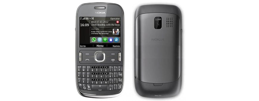 Ostaa Nokia Asha 302 kuori & lompakkokotelo hyvät hinnat